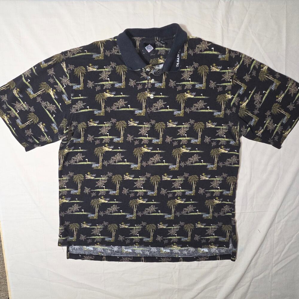 Vintage Tabasco gold polo